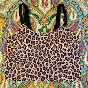 Eby Adjustable Bralette, size SDD - Leopard